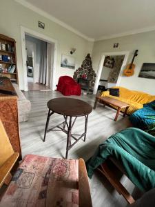 Posezení v ubytování Mikulas Guest House