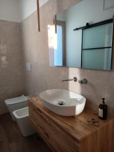 Koupelna v ubytování B&B Eterea