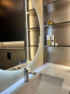 Kúpeľňa v ubytovaní MAGNIT Apartments у самого моря