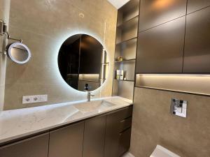 Kúpeľňa v ubytovaní MAGNIT Apartments у самого моря