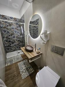 Koupelna v ubytování Dama Suite