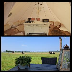 Fotografie z fotogalerie ubytování Glamping tent met privé sanitair v destinaci Hensbroek
