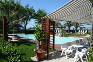 Bazén v ubytování Hotel Spiaggia nebo v jeho okolí