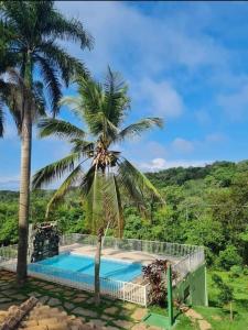 Πισίνα στο ή κοντά στο Casa Aconchegante