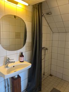 Ένα μπάνιο στο Apartment in Central Ystad