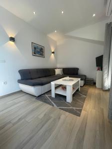 Χώρος καθιστικού στο DejaBlue Apartments