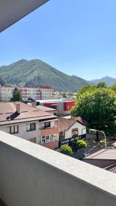 a view of a city from the roof of a building at MG in Žepče