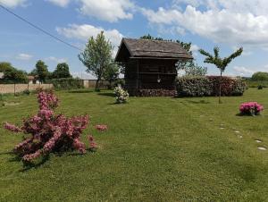 Vonkajšia záhrada v ubytovaní Gîte / chalet meublé pour 2 personnes le 1780