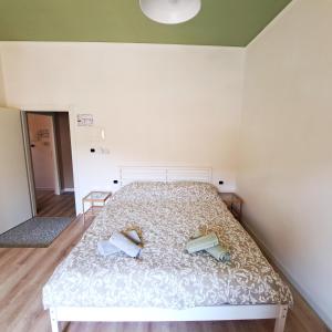 Postel nebo postele na pokoji v ubytování daClaudia,it