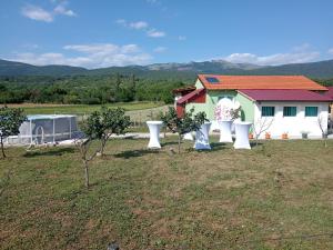 Paisaje cerca de este camping