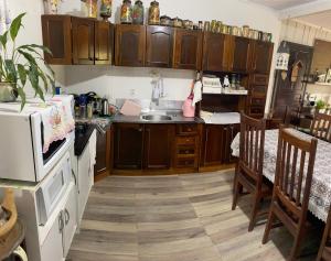 Η κουζίνα ή μικρή κουζίνα στο Casa Vovó Slaviero