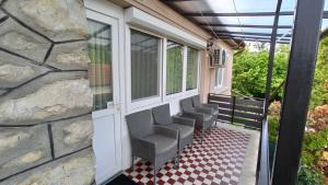 Posezení v ubytování La Siesta Bogács Apartman