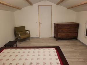 Postel nebo postele na pokoji v ubytování maisonette