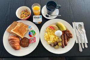 Možnosti snídaně pro hosty v ubytování Hotel Moncton