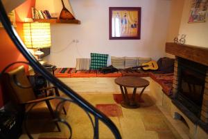 Χώρος καθιστικού στο Lily à l'auberge