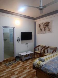TV a/nebo společenská místnost v ubytování Nesting Abode Homestay