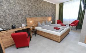 Postel nebo postele na pokoji v ubytování Second Home Hotel