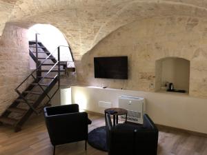 TV a/nebo společenská místnost v ubytování B&B Aurelia + 31 fotografií