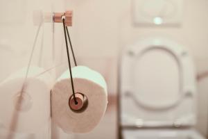 Ένα μπάνιο στο Apartmani S