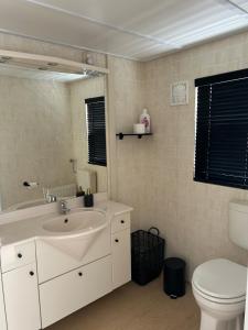 Koupelna v ubytování Vakantiehuis met Sauna