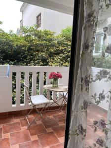 Balkón nebo terasa v ubytování Villa Perla Di Mare Budva