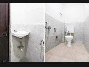 Koupelna v ubytování Hotel Shivay Deluxe