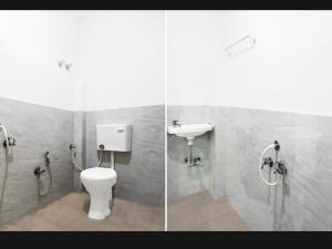 Koupelna v ubytování Hotel Shivay Deluxe