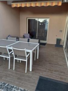 Balkón alebo terasa v ubytovaní Chez patrice