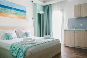 Posteľ alebo postele v izbe v ubytovaní Anastasia Rooms