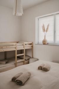 Katil atau katil-katil dalam bilik di Luxus Penthouse Apartment Europa-Park