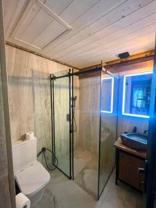 Vannituba majutusasutuses Getahovit Resort