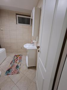 Koupelna v ubytování Apartman PETRA QUEEN