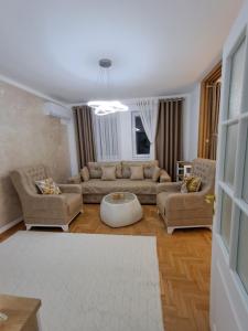 Posezení v ubytování Apartman PETRA QUEEN
