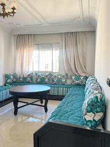 Posezení v ubytování Appartement Jamila