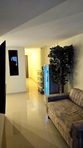 TV a/nebo společenská místnost v ubytování Hotel Jelt Aeropuerto