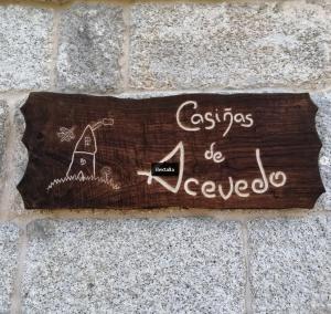 Casiñas de Acevedo tanúsítványa, márkajelzése vagy díja