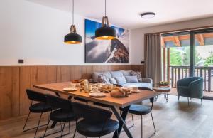 Posezení v ubytování Gora Luxury Apartments