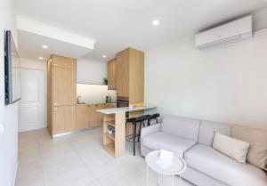 Kuchyň nebo kuchyňský kout v ubytování Apartamento en Milla de Oro