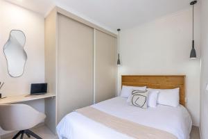 Postel nebo postele na pokoji v ubytování Apartamento en Milla de Oro