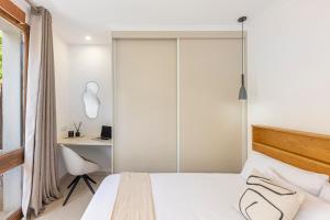 Postel nebo postele na pokoji v ubytování Apartamento en Milla de Oro