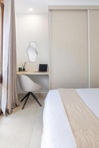 Postel nebo postele na pokoji v ubytování Apartamento en Milla de Oro