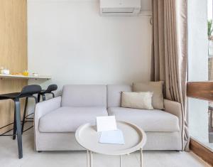 Posezení v ubytování Apartamento en Milla de Oro