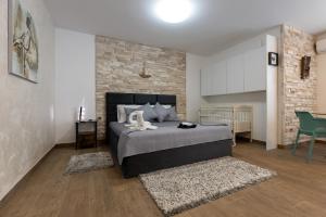 Postel nebo postele na pokoji v ubytování Villa Mare + 37 fotografií