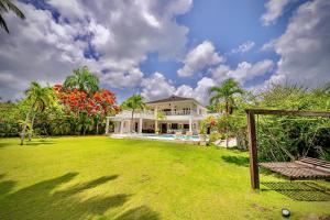Zahrada ubytování Villa Azulsalado - Frente a la playa