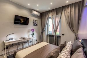 TV a/nebo společenská místnost v ubytování Lux Apartment