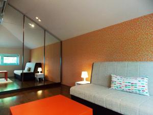 Posteľ alebo postele v izbe v ubytovaní Unique Apartment Opatija