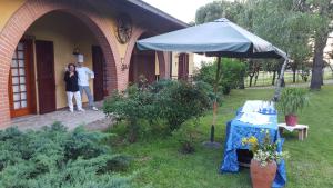 Zahrada ubytování Allevamento B&B