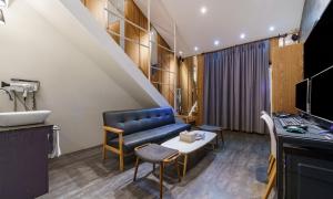 Kuchyň nebo kuchyňský kout v ubytování Hotel Yaja Cheongju Terminal Branch