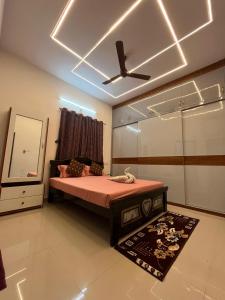Corporate Hostel & PG客房内的一张或多张床位