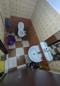 Koupelna v ubytování Appartement d'été